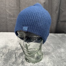 Unisex Blue Burton Snowboards Winter Hat Beanie Cap Knit