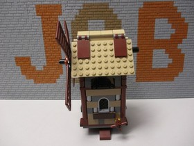 (R3/9) Lego Windmill from 7189 Attack on the Mill Village with BA