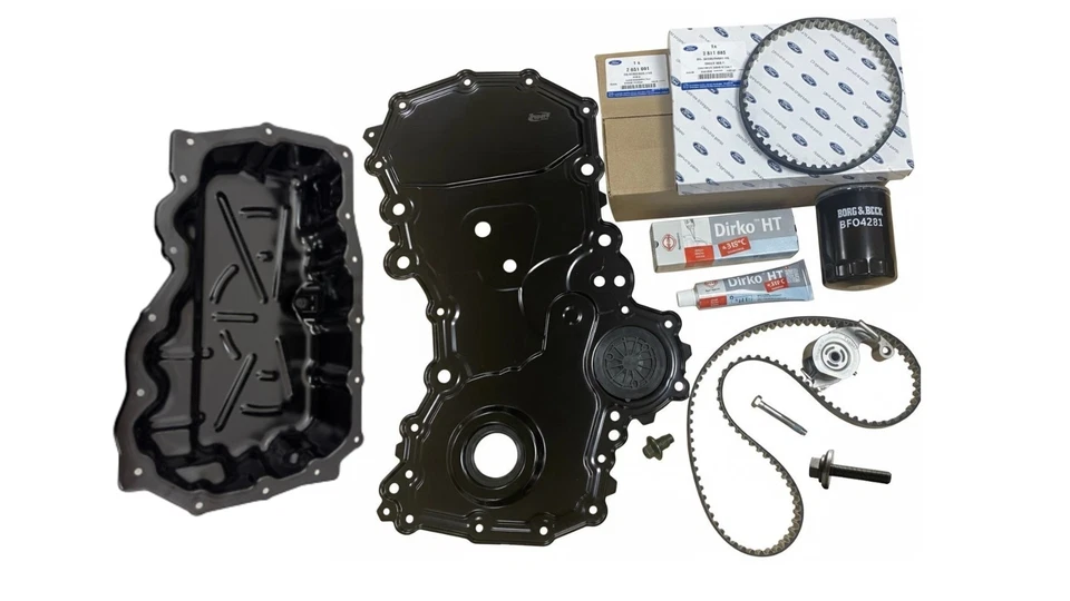 NEW FORD TIMING WET BELT KIT OIL PUMP BELT TRANSIT MK8 CUSTOM 2.0 ECOBLUE FWD - Image 1 of 1