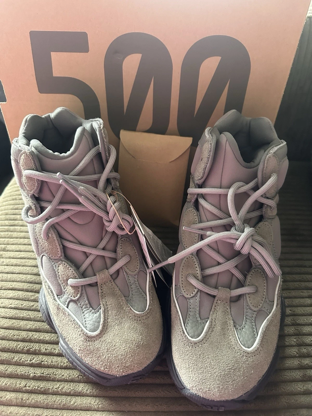 Taglia 6 5 Adidas Yeezy 500 High Mist Slate