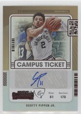 2022-23 Panini Chronicles Draft Picks Campus 36/99 Scotty Pippen Jr Auto mv7