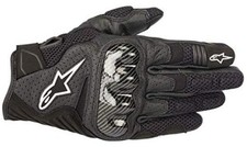 SMX 1 Air V2 Motorcycle Gloves Lightweight Ventilated Design X-Large Black