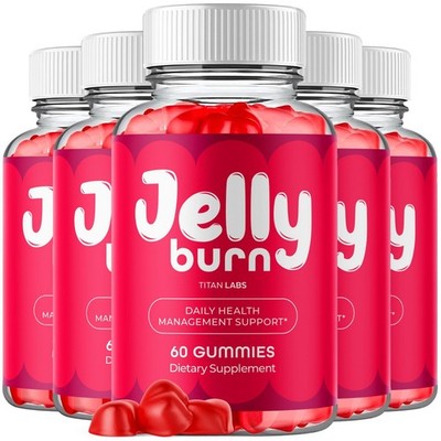(5 Pack) Jelly Burn ACV Gummys 1000MG JellyBurn Vitamin Supplement 300 Gummies