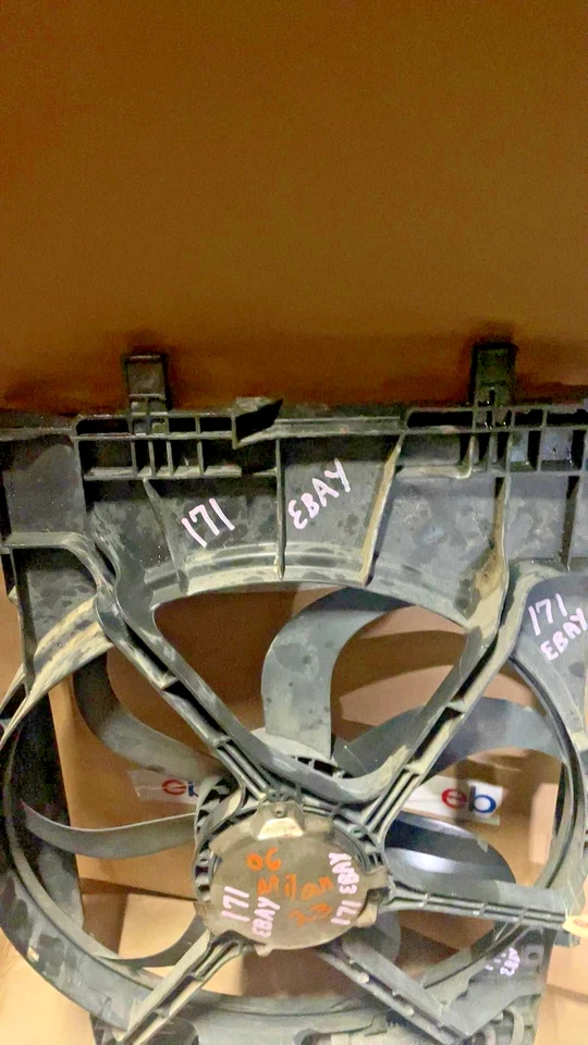 2006-2009 MERCURY MILAN FUSION 06 ZEPHYR Electric Cooling Motor OEM - Image 3 of 4