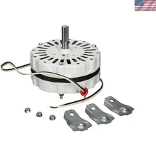 Energy-Efficient 1/10HP Power Vent Attic Fan Motor - 1050 RPM & Universal Kit