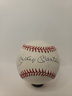 Mickey Mantle Autographed/signed Baseball- JSA LOA **Recently Certified**