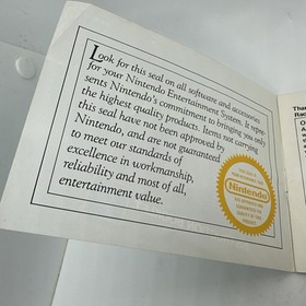 Solo manuale istruzioni Rad Racer NES (Nintendo Entertainment System, 1987)