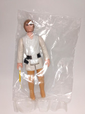 Vintage 1977 Star Wars SW12 Back Luke Skywalker Brown Hair SEALED Baggie