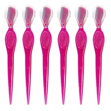 Iconikal 50-Pack Dermaplaning Eyebrow Razor Tool, 1 Count Pack of 50 , Pink