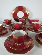 Antikes Royal Doulton Art Deco Tee-/Kaffeeser...