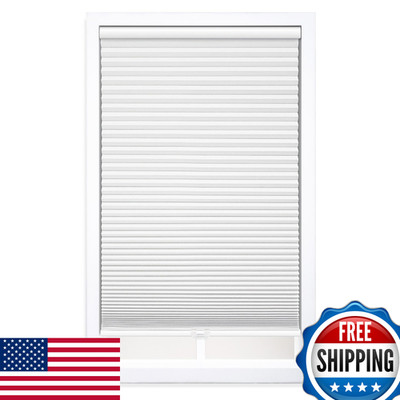 Dez Furnishings Cordless 1.5 Blackout Cellular Shade 71.5W X 64H White