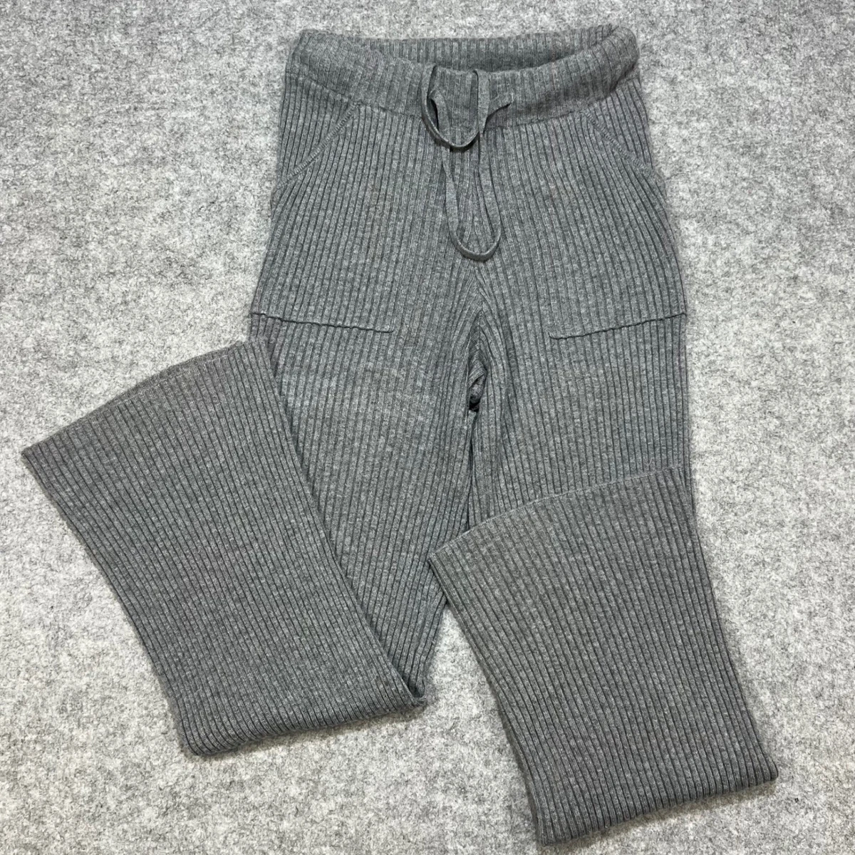 Flared Wool Gray Pants for Women for sale | eBay