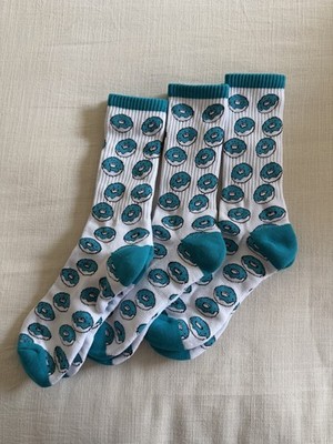 Lot Of 2 ODD FUTURE WOLF GANG inspired Socks NWOT one Sz Fits All White