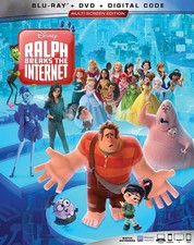 RALPH BREAKS THE INTERNET: WRECK-IT RALPH 2 NEW BLU-RAY/DVD