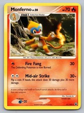Monferno 41/100 UC Majestic Dawn Pokemon LP