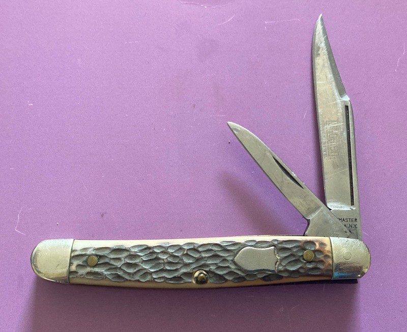 KUTMASTER NEW YORK USA VINTAGE JACK POCKET KNIFE.
