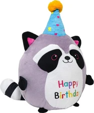 Raccoon Plush Toy 10 Inch Cute Birthday Stuffed Animal Soft - 10in 