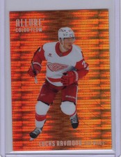 2025-26 Upper Deck Allure Lucas Raymond Red-Orange Spectrum Color Flow #199/399