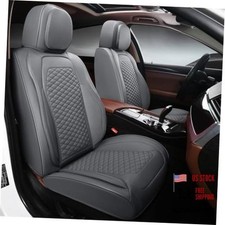 Car Seat Covers Full Set Leather Seat Covers For Carss Breathable 2 Pack Gray Car Seat Covers Full Set Leather Seat Covers For Carss Breathable 2 Pack Gray