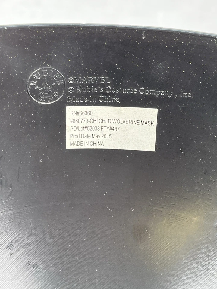 Marvel Studios X-Men Wolverine Super Hero Mask For Kids - By Rubies Costume Co - Image 4 of 4