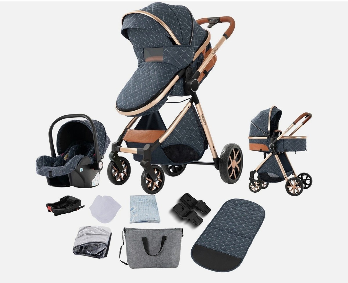 3 in 1 Baby Stroller Car Base with Isofix Safety Baby Car Seat