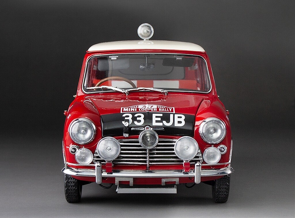 SunStar 1/12 Scale Mini Cooper S 1964 #37 P. Hopkirk/H. Liddon
