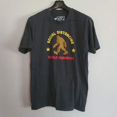 Chive Tee's Social Distancing World Champion Size Medium 