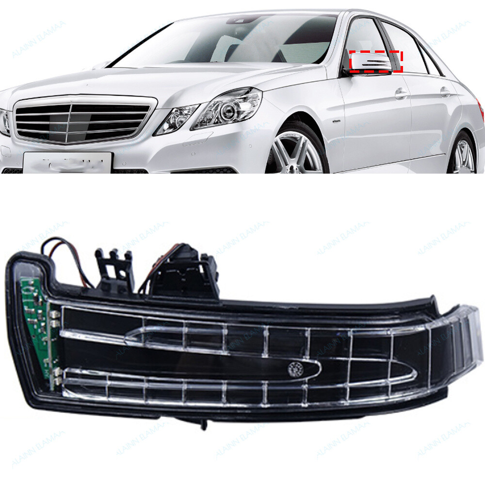 Left Side Mirror Turn Signal Light for Mercedes C E S CLS GLK CLA Models