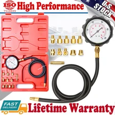 Auto Transmission Engine Oil Pressure Tester Gauge Diagnostic Meter Test 500PSI