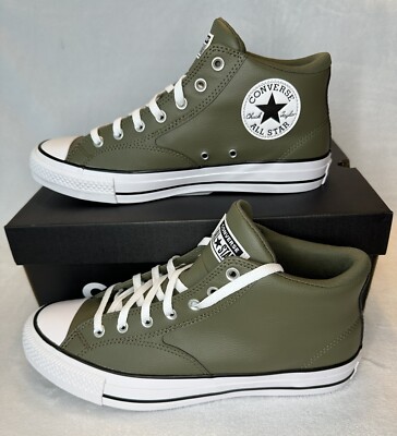 Converse CTAS Malden Street Mid Green/White/Black Shoes Men s Size 11 A05367C
