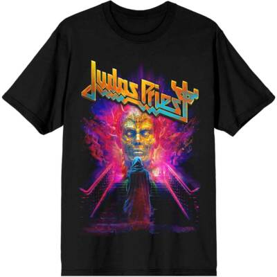 Judas Priest 'Escape From Reality' Schwarzes T-Shirt - NEU & OFFIZIELL!