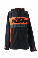 KTM Hoodie Sweat Jacke Sweater Zip Jacke schw...