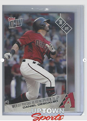 2017 Topps Now 101 Daniel Descalso