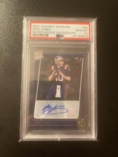 2021 Clearly Donruss Mac jones Rated Rookie Autograph  Psa 10 Pop 7