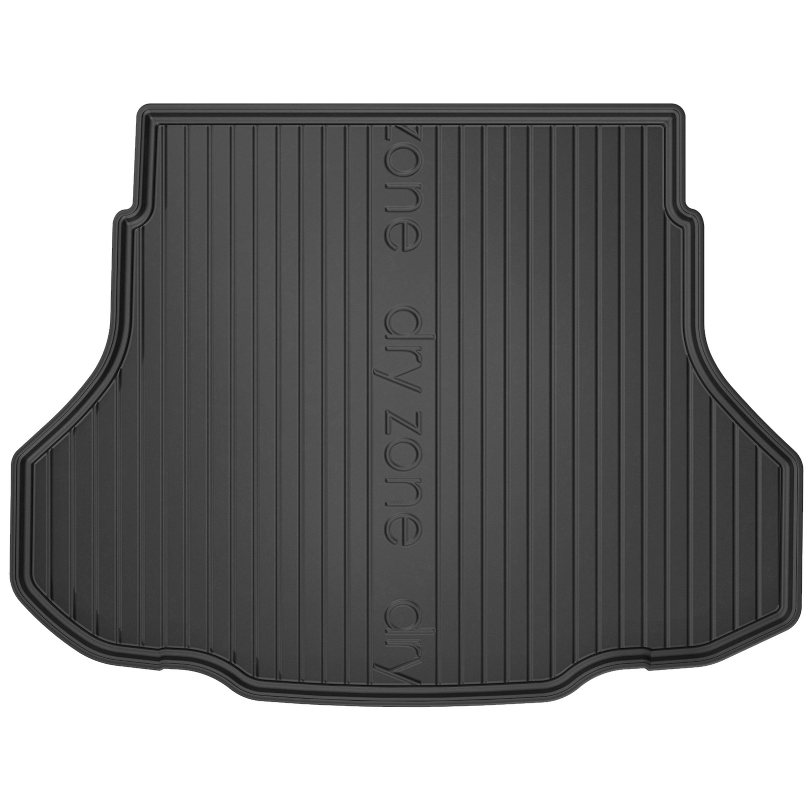 Tapis de coffre de voiture Frogum Dry Zone pour Hyundai Elantra VII 2020-2026 bac de coffre TPE noir