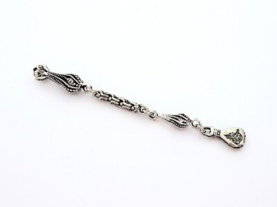 Whip Metal tassel for make Prayer Beads Misbaha Tesbih tugra moonstar 720205