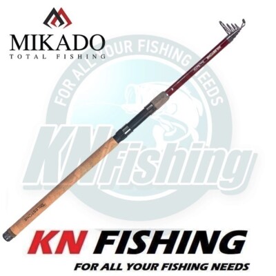 MIKADO MILESTONE HEAVY Float Fishing Rod 3.30m - 3.60m Telescopic Rod 30-80gr