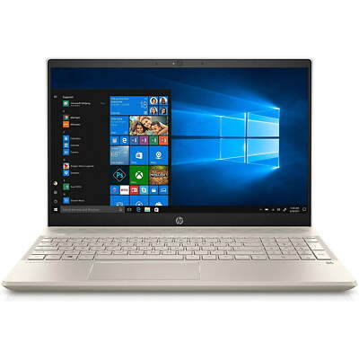 HP Pavilion ノートPC Core i5 64ビット8GB ゴールド系 HP Pavilion Laptop, 15.6” with I5-8250U, 8GB+16GB OPTANE, & 1TB