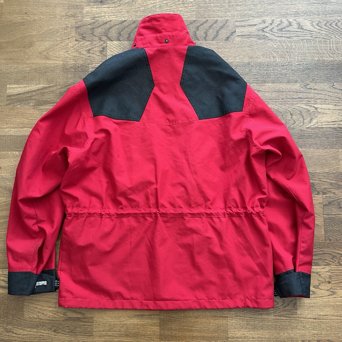 Vintage Haglofs Gore Windstopper Red Black Jacket Men's Size M | eBay