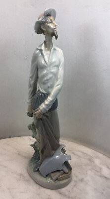 Vintage LLADRO Don Quixote Standing Figurine 4854 Missing The