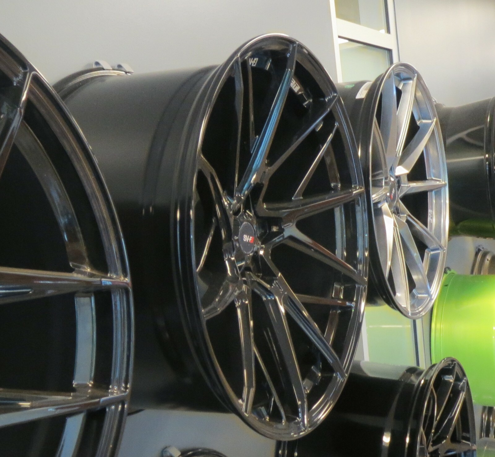 20" Savini SVF 06 Rims for Mercedes BMW Porsche Audi Jaguar Maserati Tesla Lexus