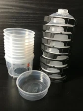 3M PPS 2.0 Starter Kit Micro Size Hard Cup plus 10 Lids and Liners 3oz