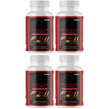AlphaBark, Natural Support for Urinary Flow & Prostate Wellness, 4 Bottles