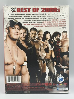 WWE: Best of 2000s (DVD, 2017, 4-Disc Set) Attitude/Ruthless
