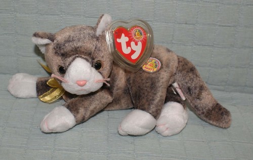 Ty Beanie Baby - Cappuccino the Kitty Cat (May 2003) with Tags Fast Shipping - Picture 2 of 11