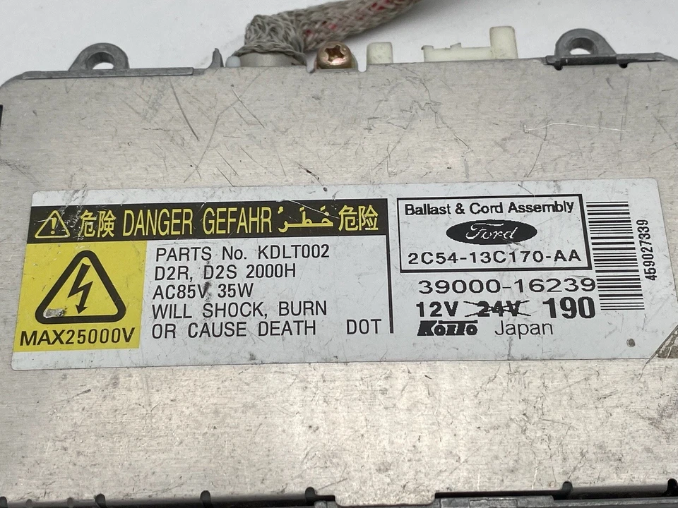 Módulo de control de luz de lastre de xenón Lincoln Aviator 2003-2005 OEM 2C54-13C170-AA Foto 4 de 4