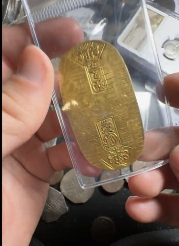 Era Samurai 1819-1828 13.2g, Samurai Coin, Gold piece Koban Bunsei - USA Ship - Picture 12 of 24