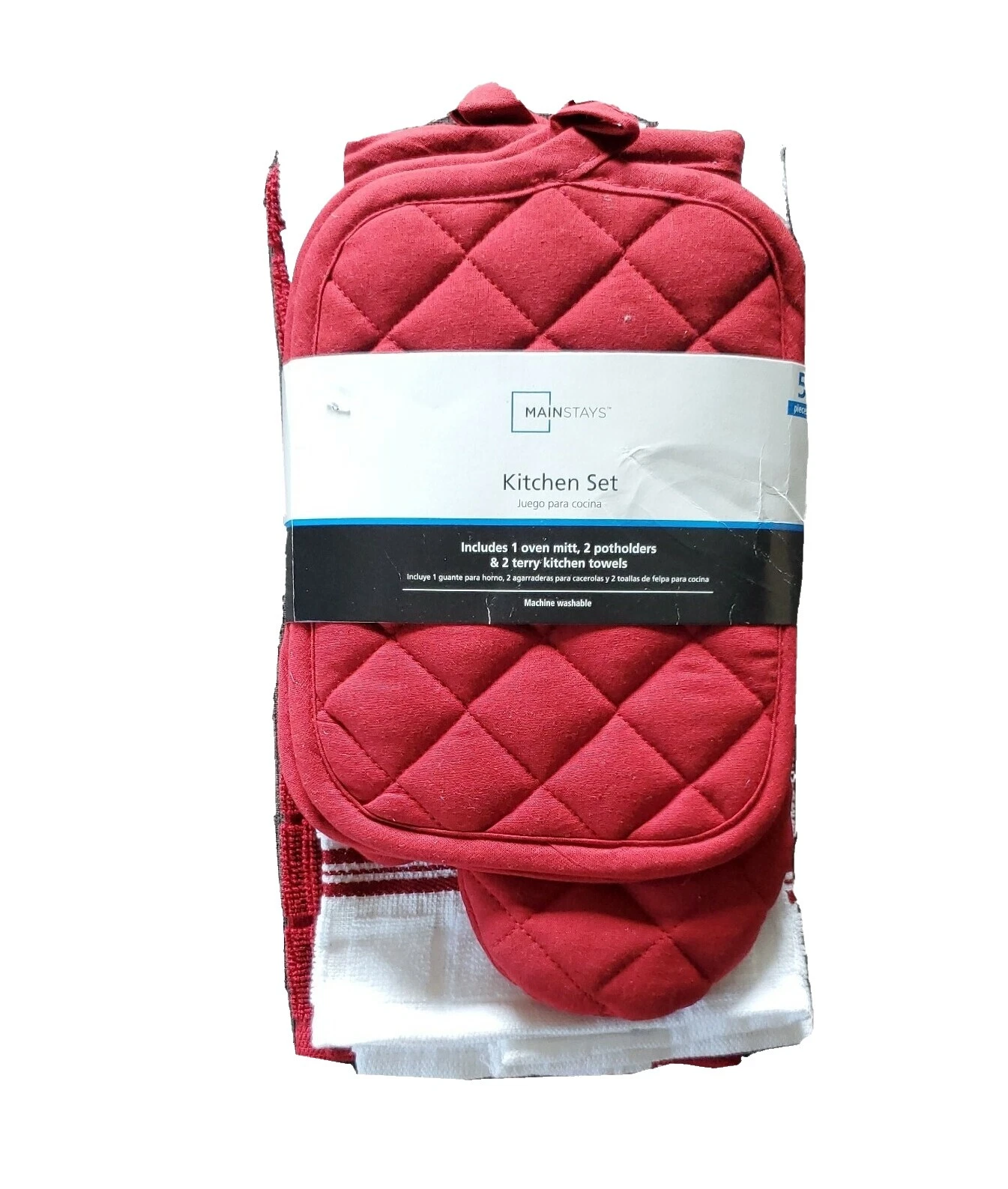 Polyester Blend Solid Pattern Towels & Dishcloths