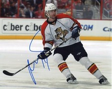 RADEK DVORAK SIGNED 8X10 PHOTO PHOTOGRAPH FLORIDA PANTHERS COA