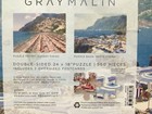 GALISON GRAY MALIN 500 piece DOUBLE SIDED PUZZLE ITALY RIVIERA new in box! — photo 2